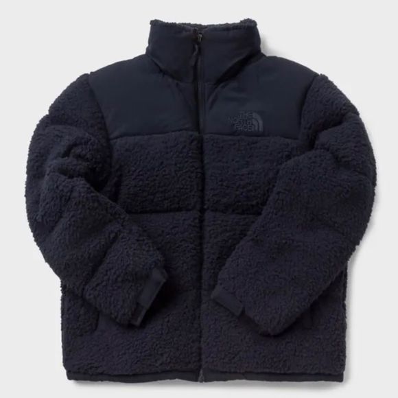 NEW The North Face Sherpa Nuptse Aviator Navy Jacket Womens XS Mens XXS Unisex - Picture 1 of 11